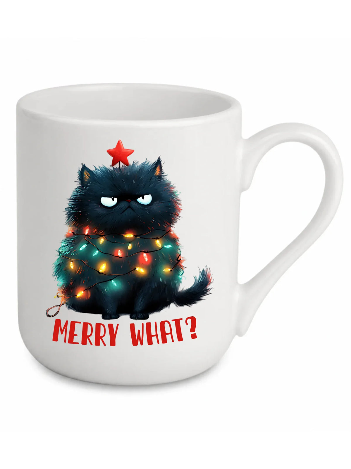 Kubek elegant świąteczny - Grumpy Cat Merry what? BN37