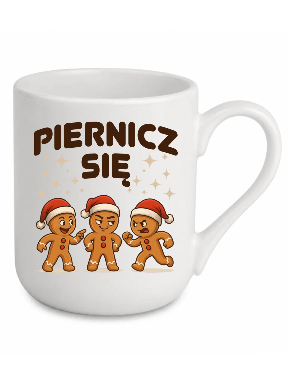 Kubek elegant świąteczny - Piernicz się BN149
