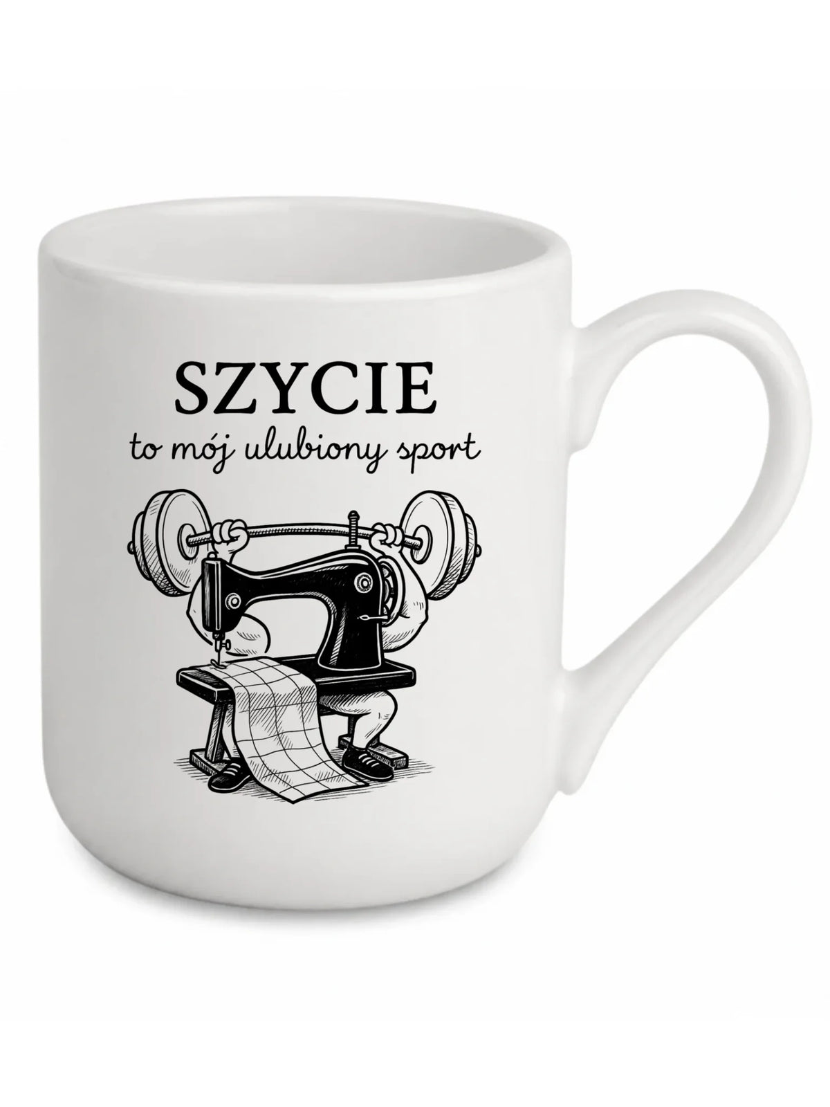 Kubek elegant szyciowy dla krawcowej - Szycie to mój ulubiony sport HS23
