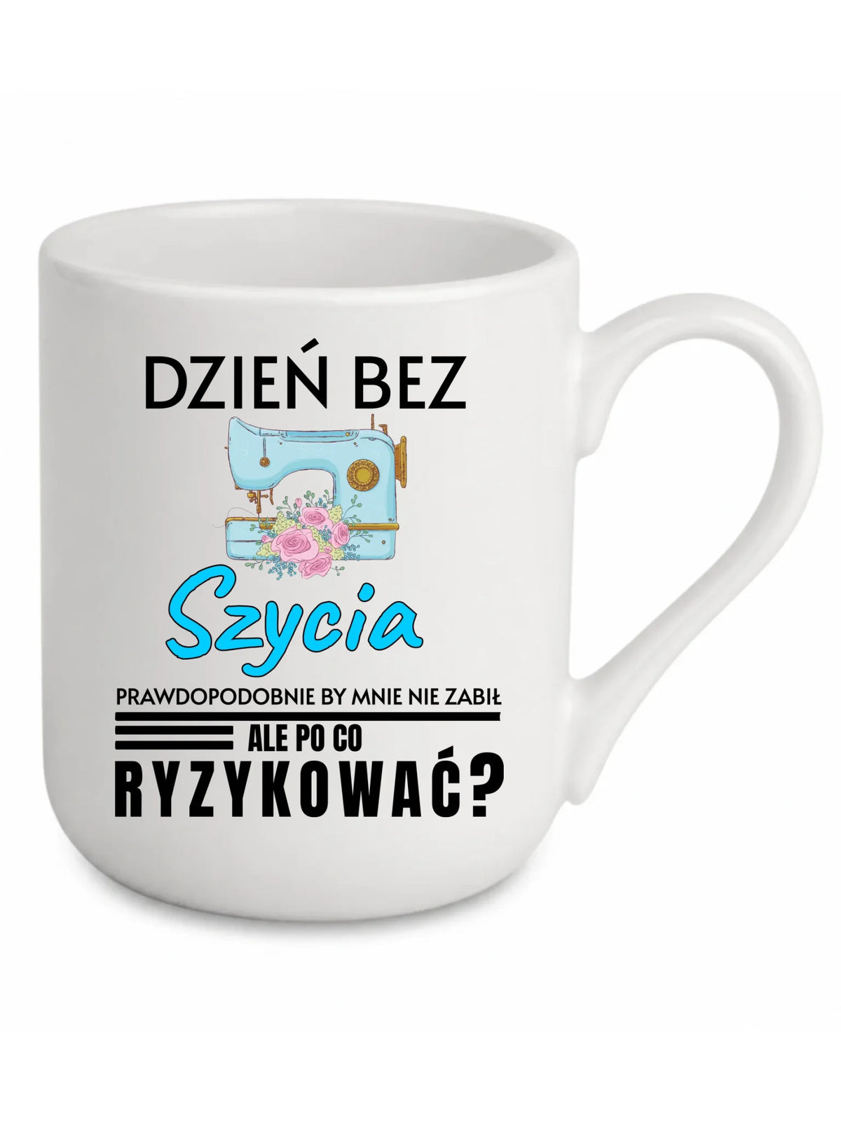 Kubek elegant szyciowy dla krawcowej - Dzień bez szycia HS24