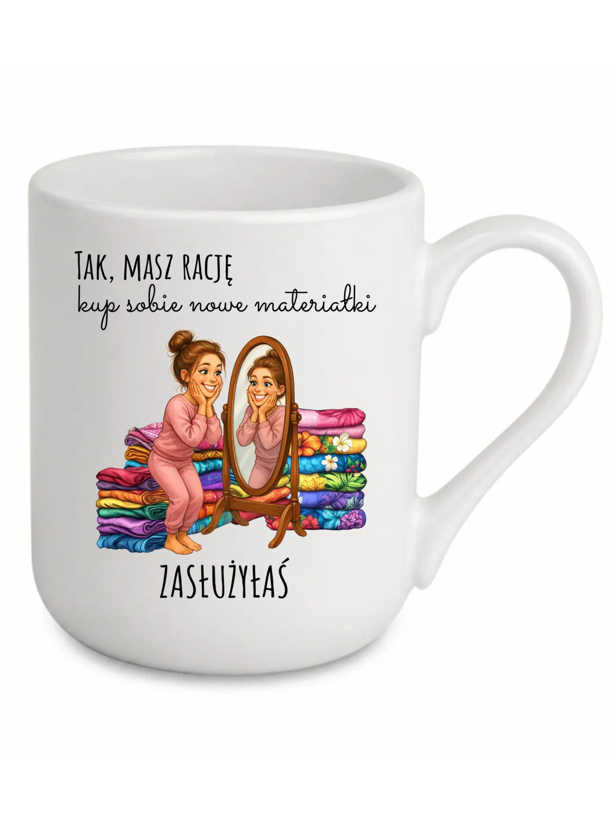 Kubek elegant szyciowy dla krawcowej - Kup sobie materiałki HS22