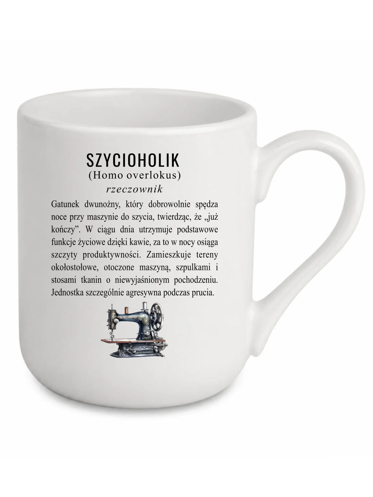 Kubek elegant szyciowy dla krawcowej - Szycioholik definicja HS10