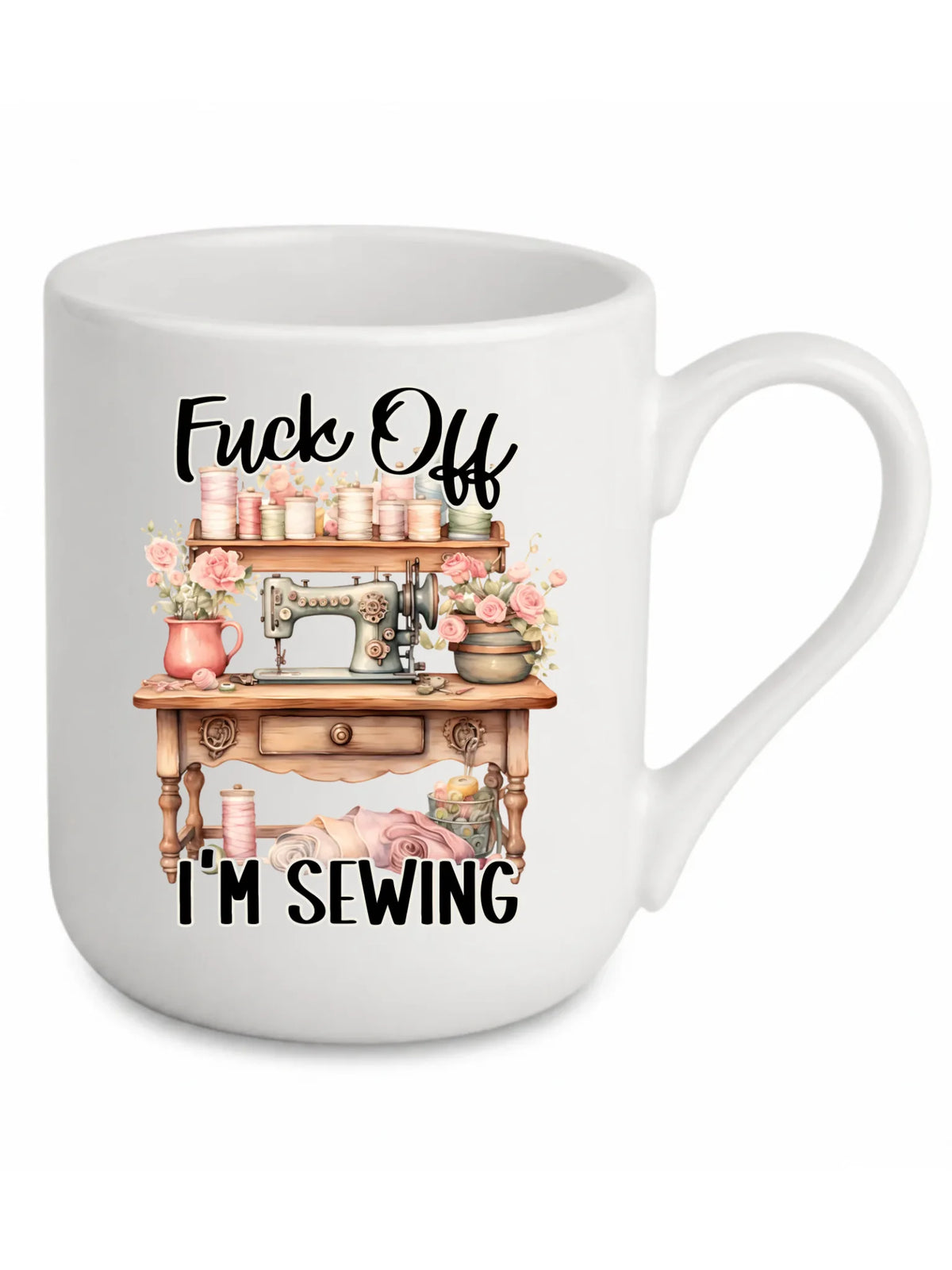 Kubek elegant szyciowy dla krawcowej - Fck off im sewing HS16
