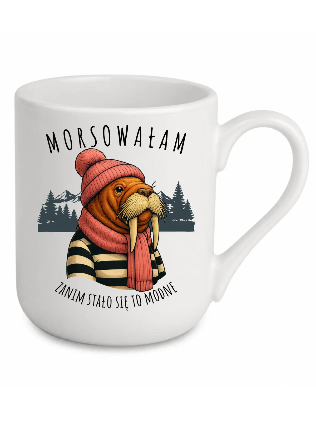 Kubek elegant - prezent dla morsa - Morsowałam zanim stało się to modne - Mors HM21