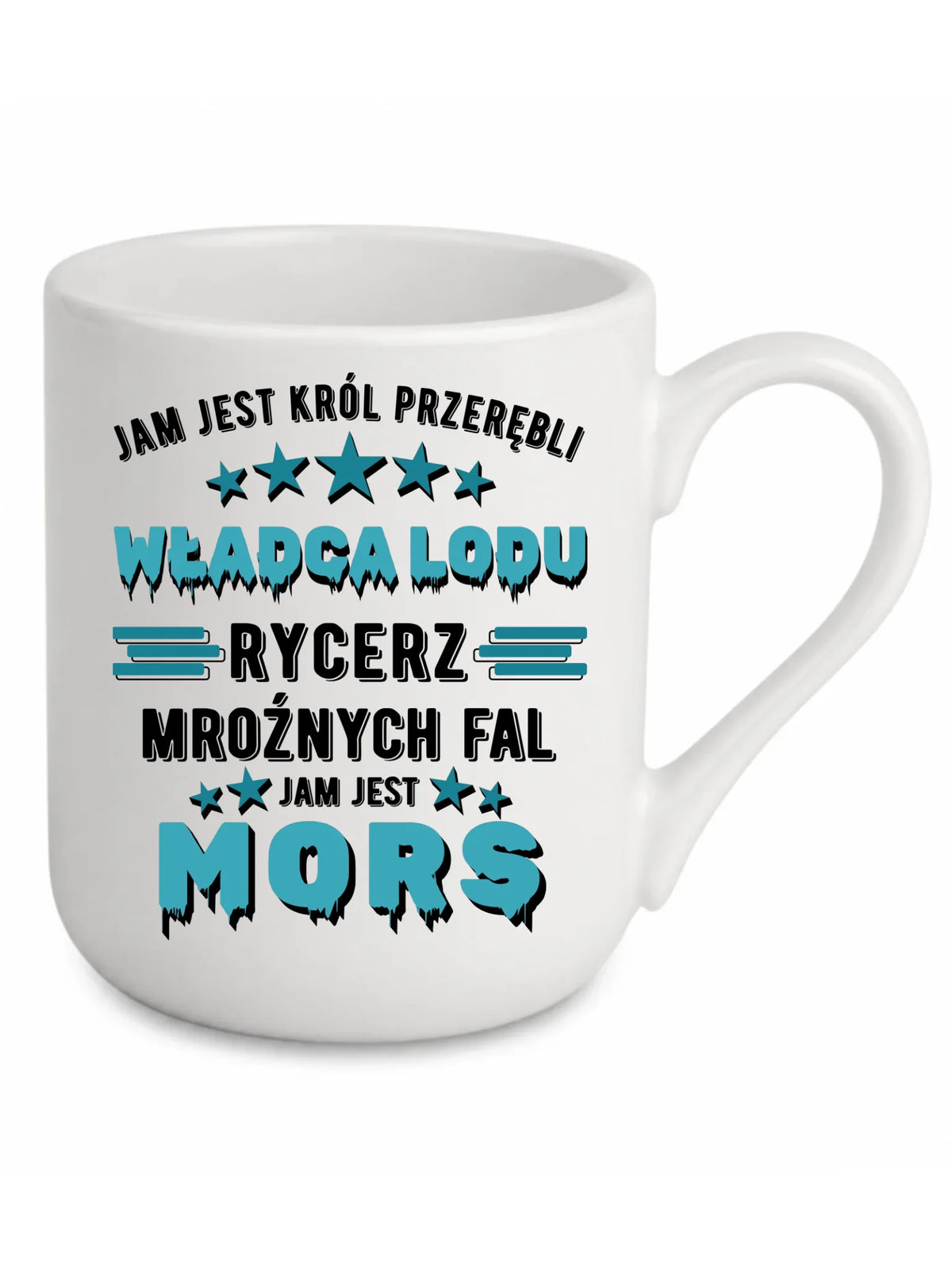 Kubek elegant - prezent dla morsa - Jam jest Król przerębli Jam jest mors HM13