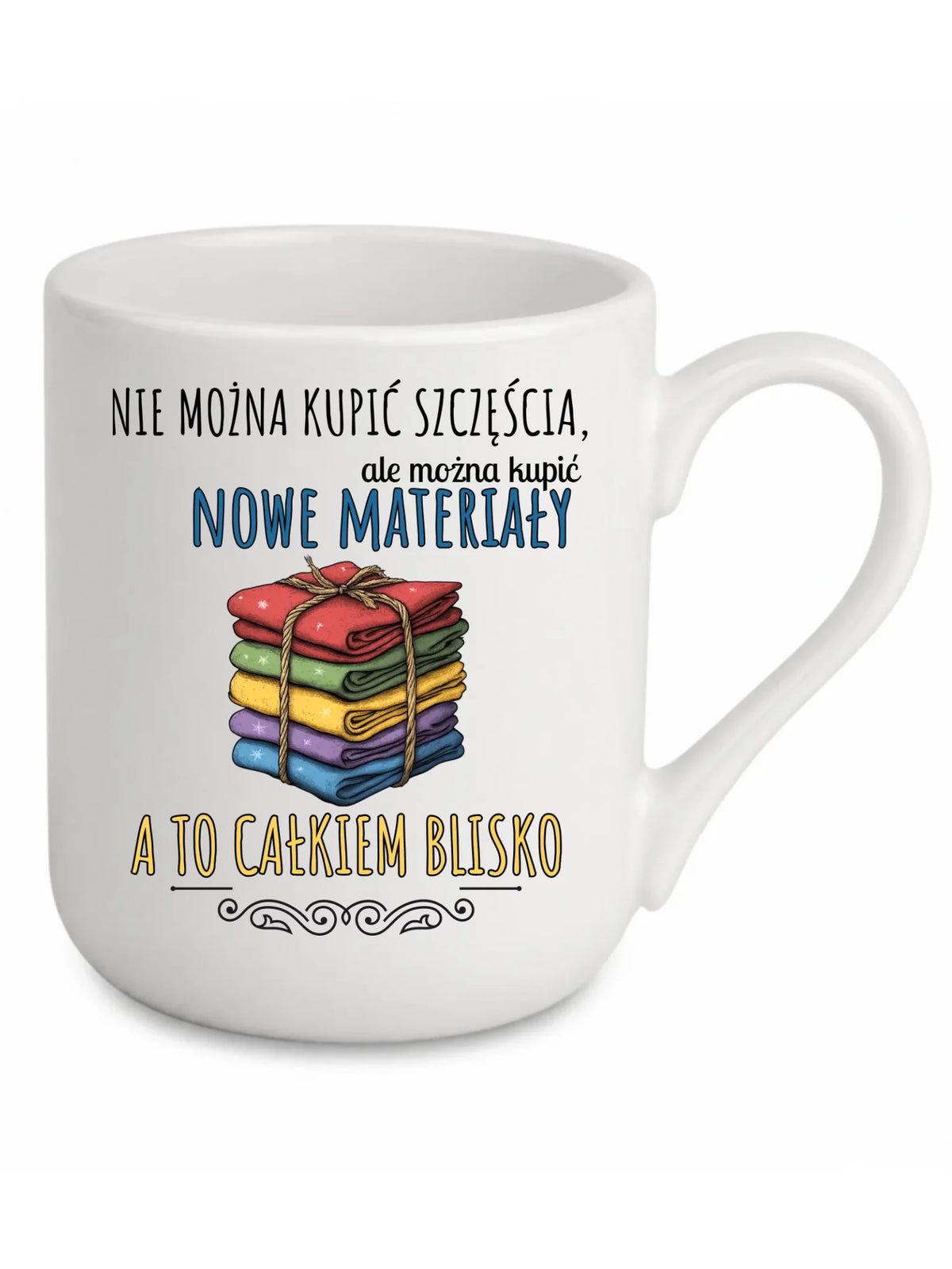 Kubek elegant szyciowy dla krawcowej - Nie można kupić szczęścia HS03