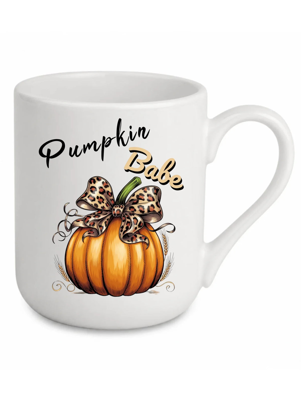 Kubek elegant jesienny - Pumpkin Babe - dla miłośniczki dyni JS33