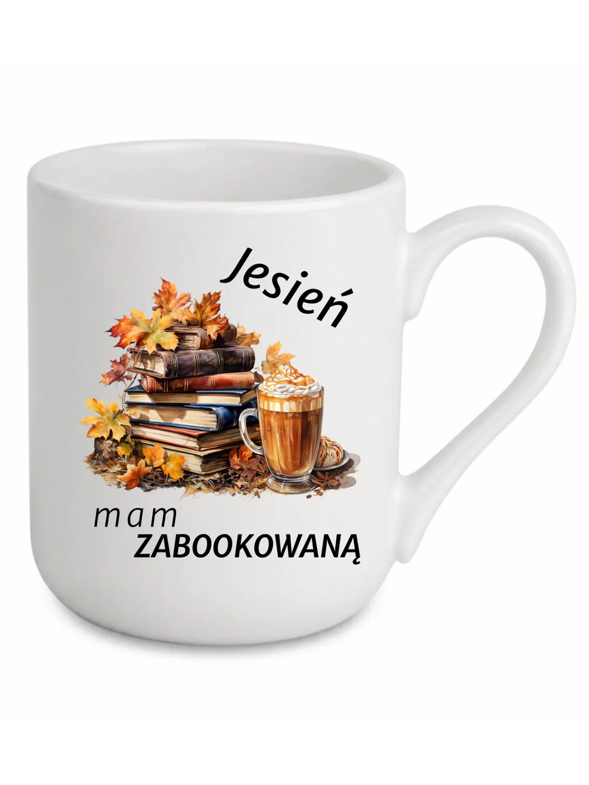 Kubek elegant jesienny - Jesień mam zabookowaną JS28