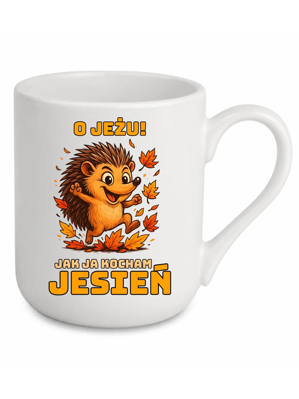 Kubek elegant jesienny - O JEŻU! Jak ja kocham jesień JS31