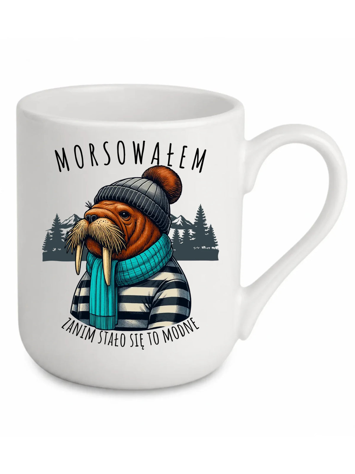 Kubek elegant - prezent dla morsa - Morsowałem zanim stało się to modne - Mors HM08