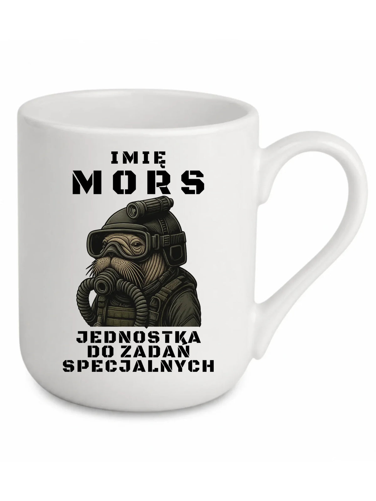 Kubek elegant - prezent dla morsa - Mors do zadań specjalnych - personalizowany HM07