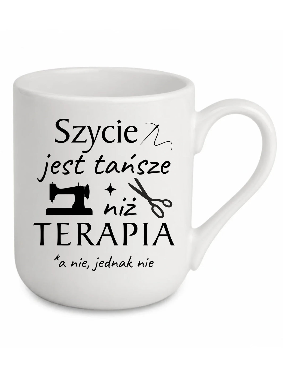 Kubek elegant szyciowy dla krawcowej - Szycie tańsze niż terapia HS04