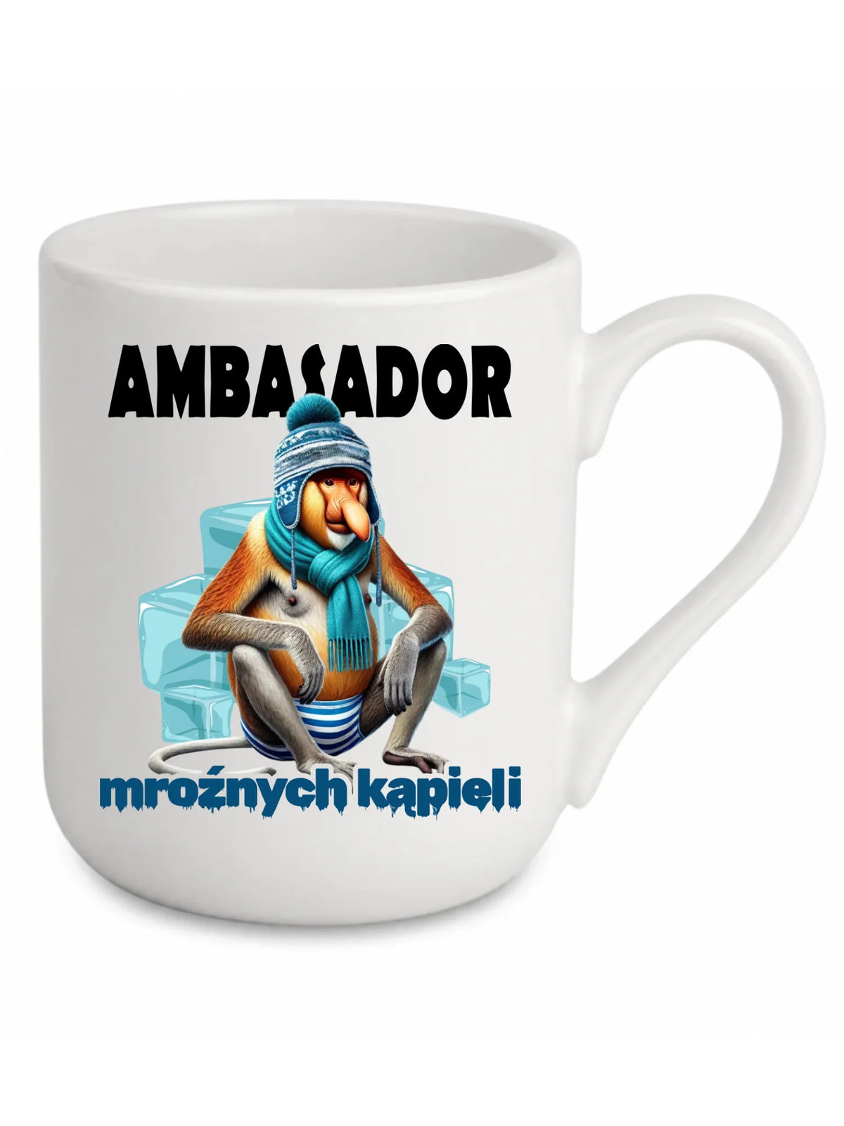 Kubek elegant - prezent dla morsa - Janusz Nosacz Mors - Ambasador mroźnych kąpieli HM03