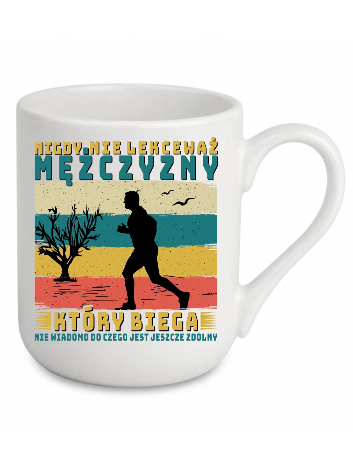 Kubek elegant dla biegacza - Nigdy nie lekceważ HB03