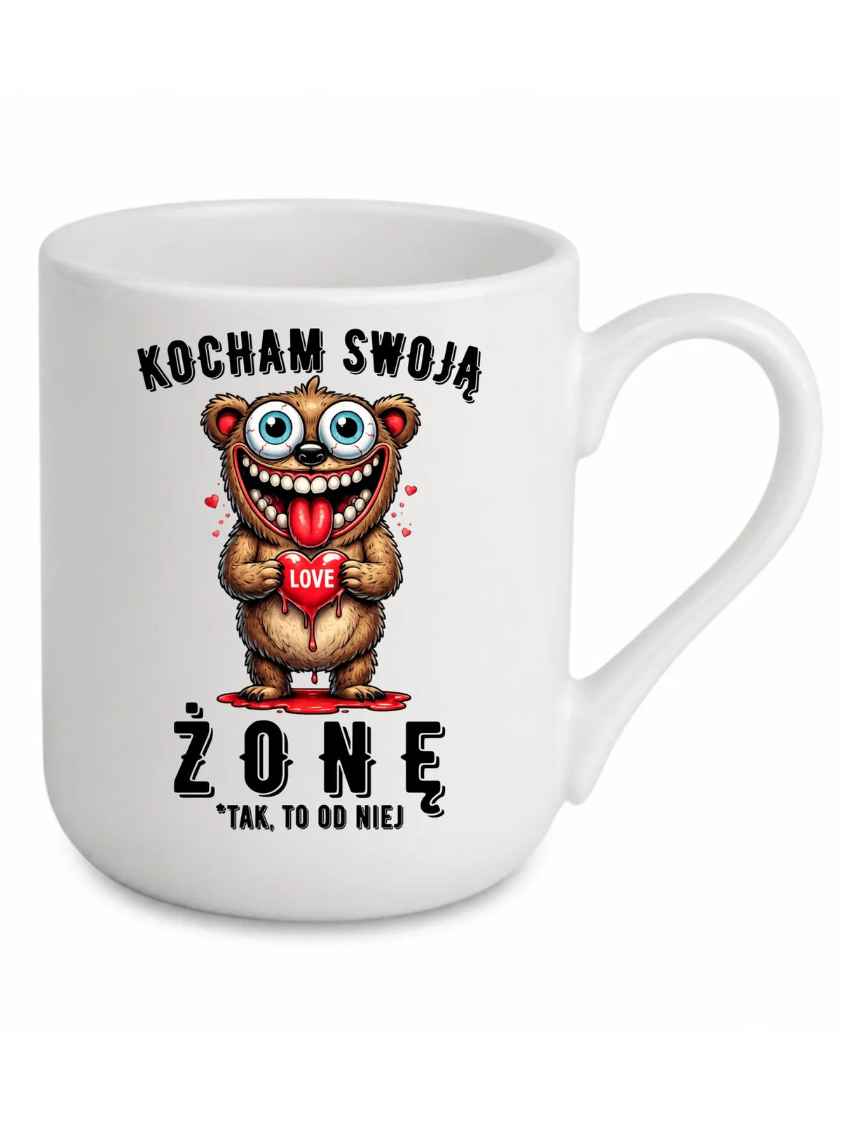 Kubek elegant dla męża - Kocham swoją żonę W23