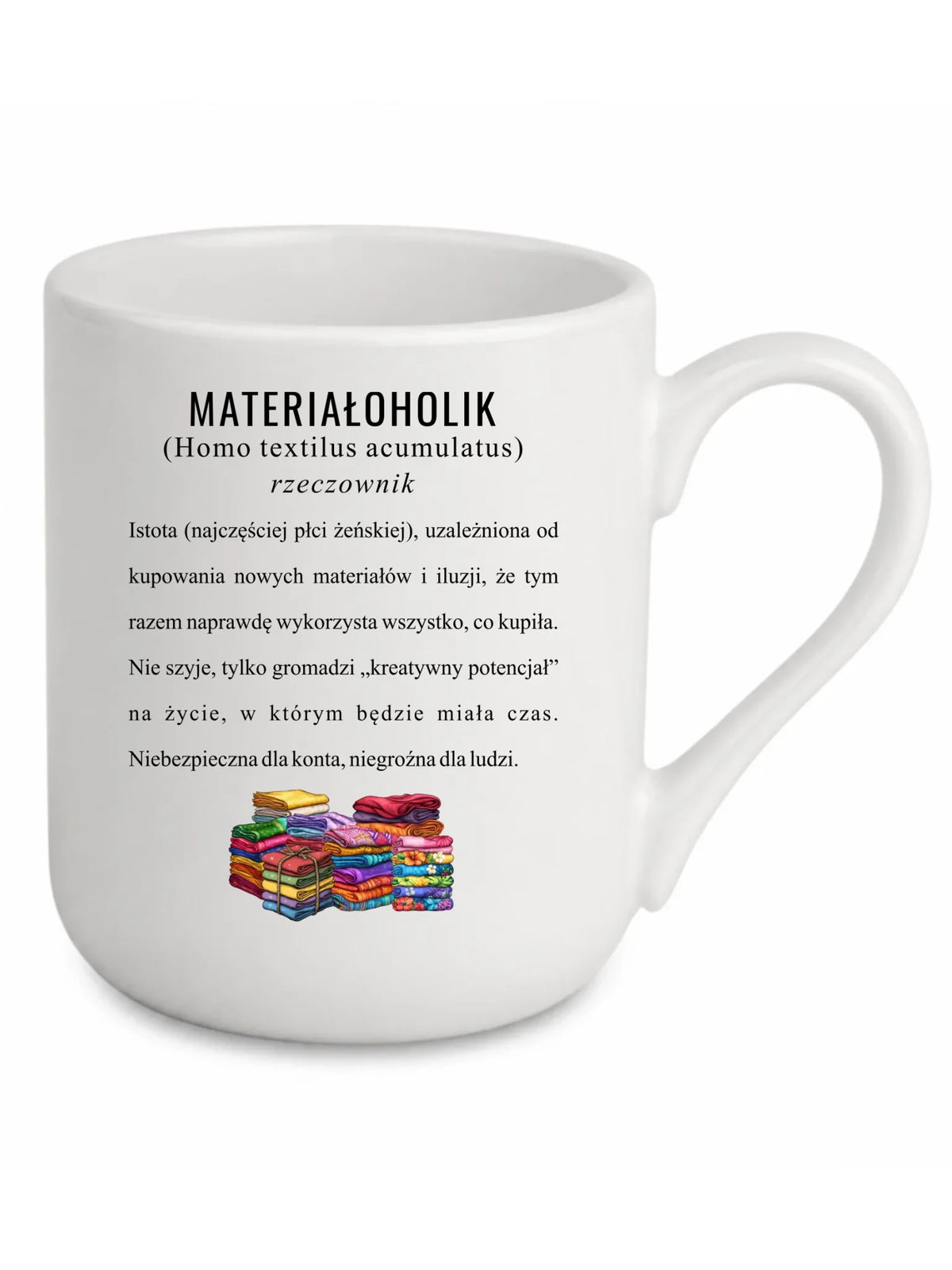 Kubek elegant szyciowy dla krawcowej - Materiałoholik definicja HS11