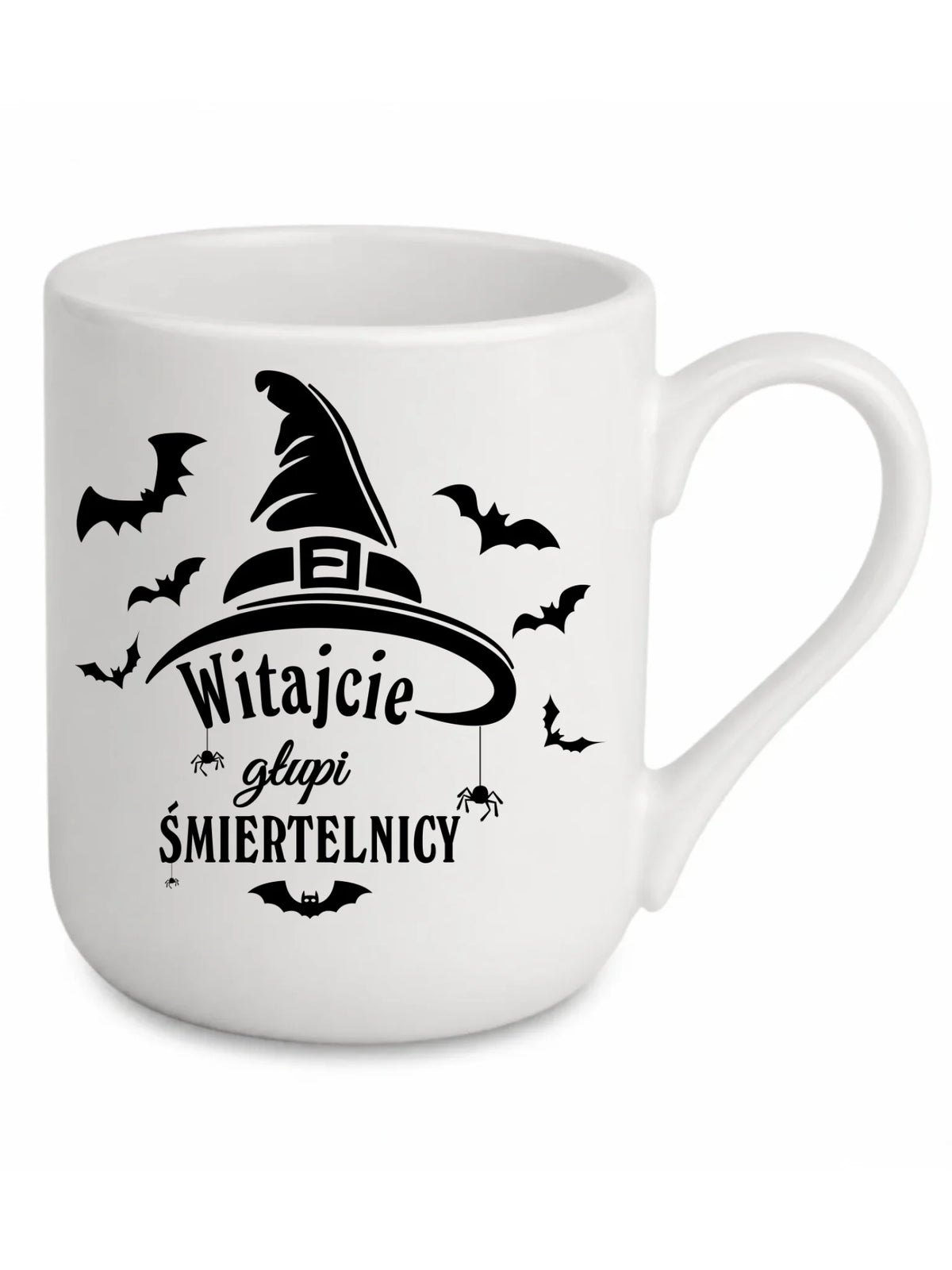 Kubek elegant na Halloween - Witajcie głupi śmiertelnicy HL23