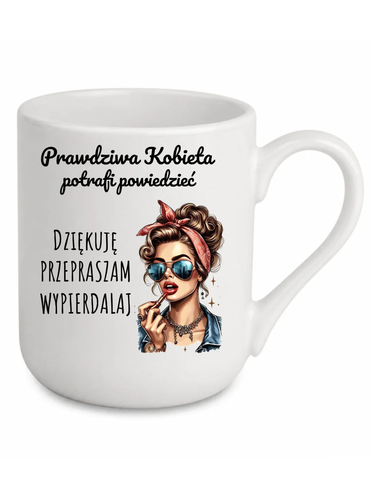 Kubek elegant - Prawdziwa kobieta - bez cenzury DZ15