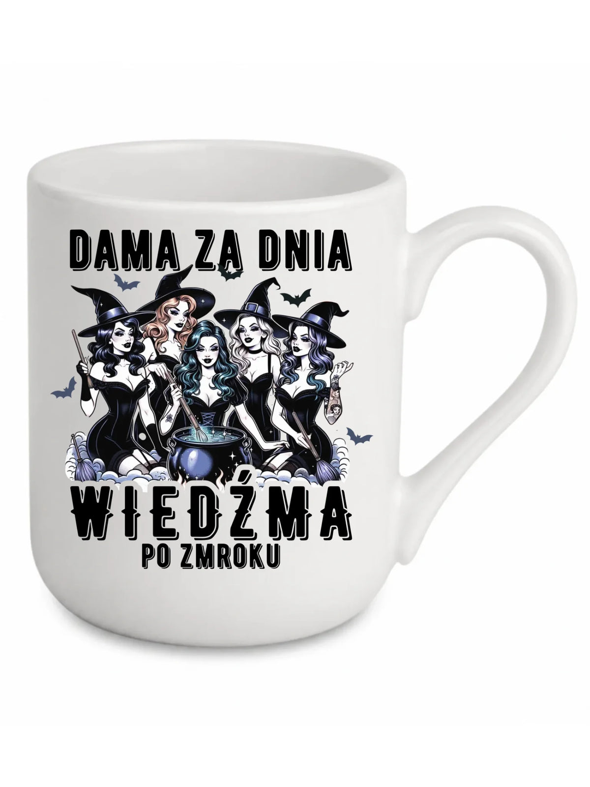 Kubek elegant - Dama za dnia wiedźma po zmroku HL16