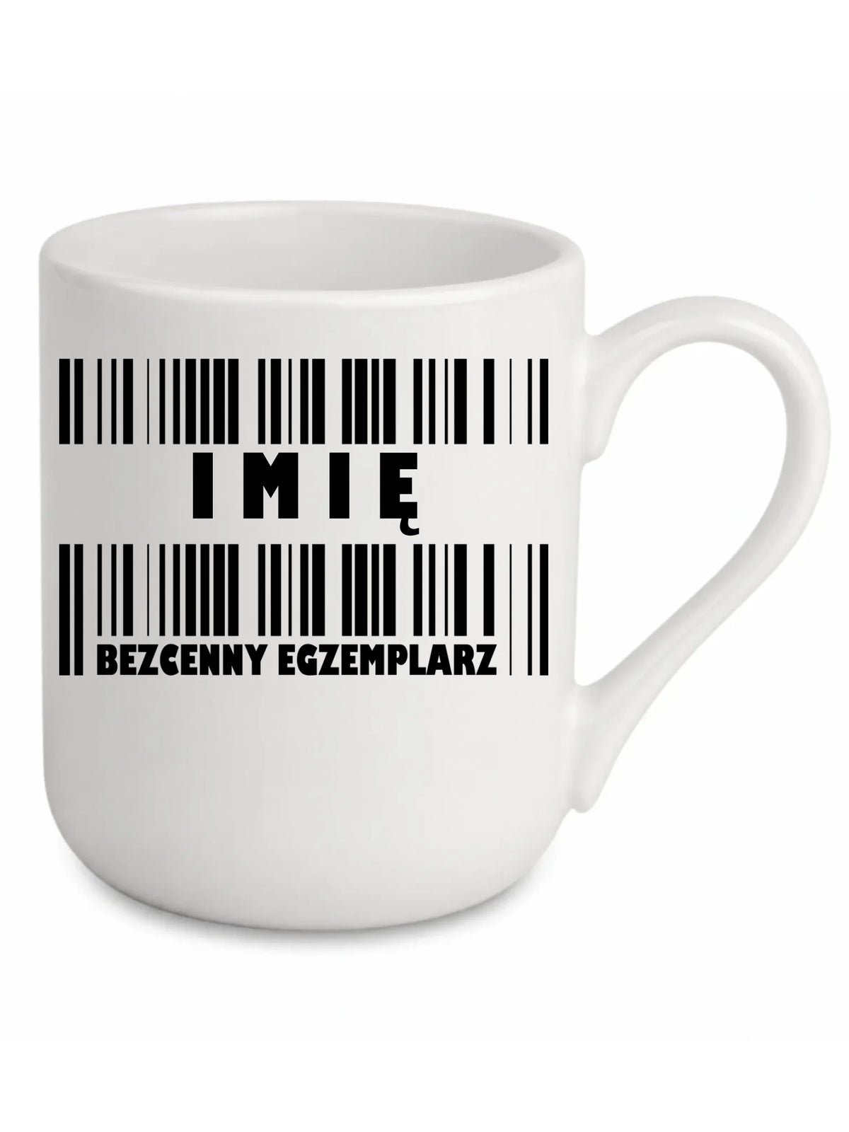 Kubek elegant - Bezcenny egzemplarz prezent dla niego - personalizowany DCH07