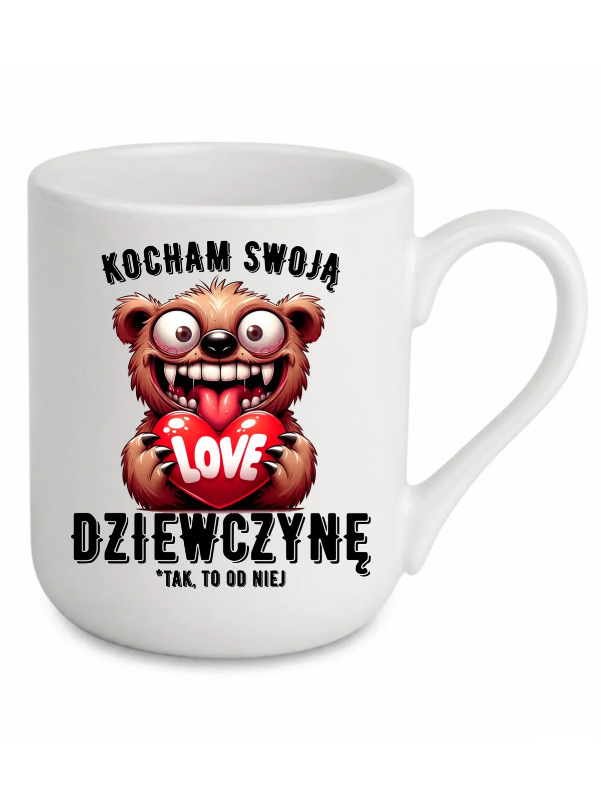 Kubek elegant dla chłopaka - Kocham swoją dziewczynę W30