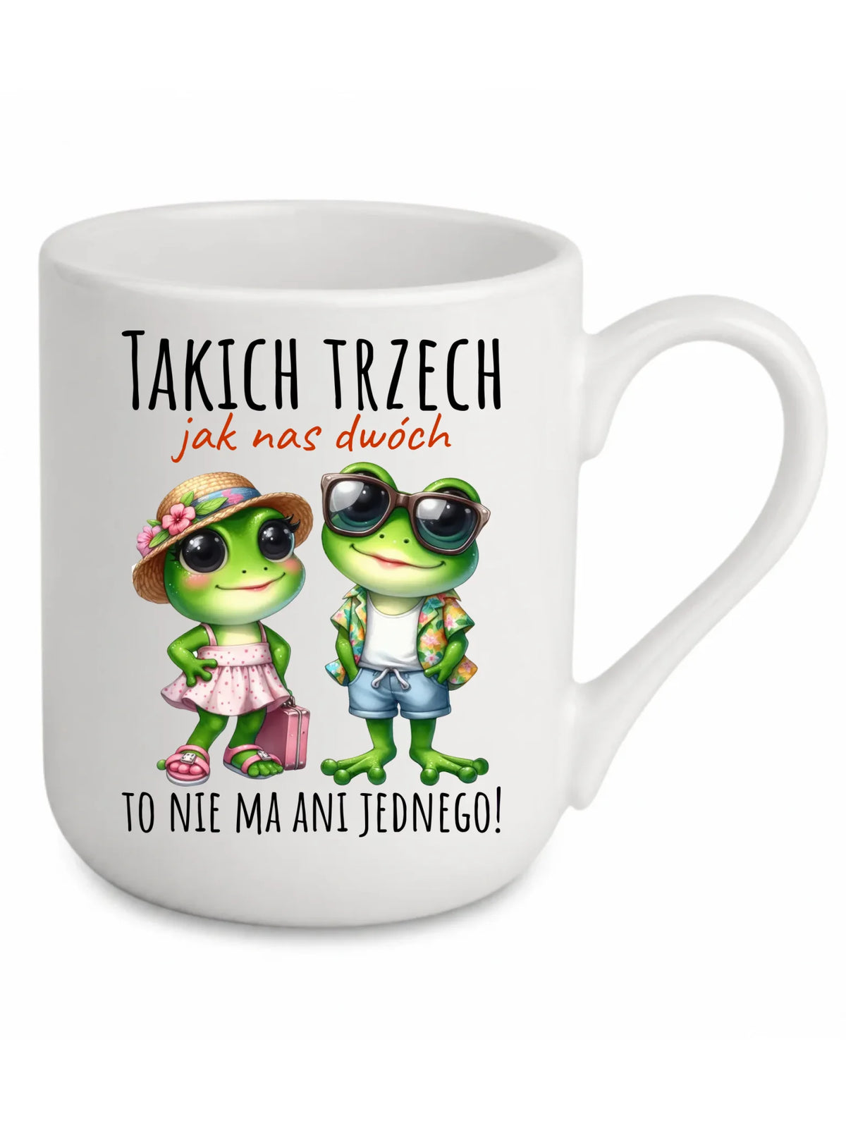 Kubek elegant dla par - Żabki Takich trzech jak nas dwóch DCH11