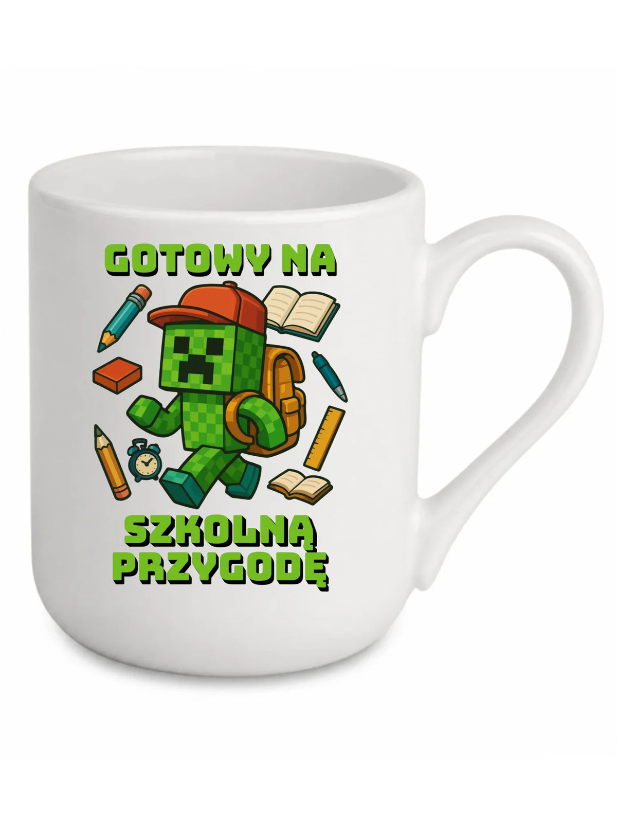 Kubek elegant szkoła - Gotowy na szkołę - gamer do szkoły - SZ13