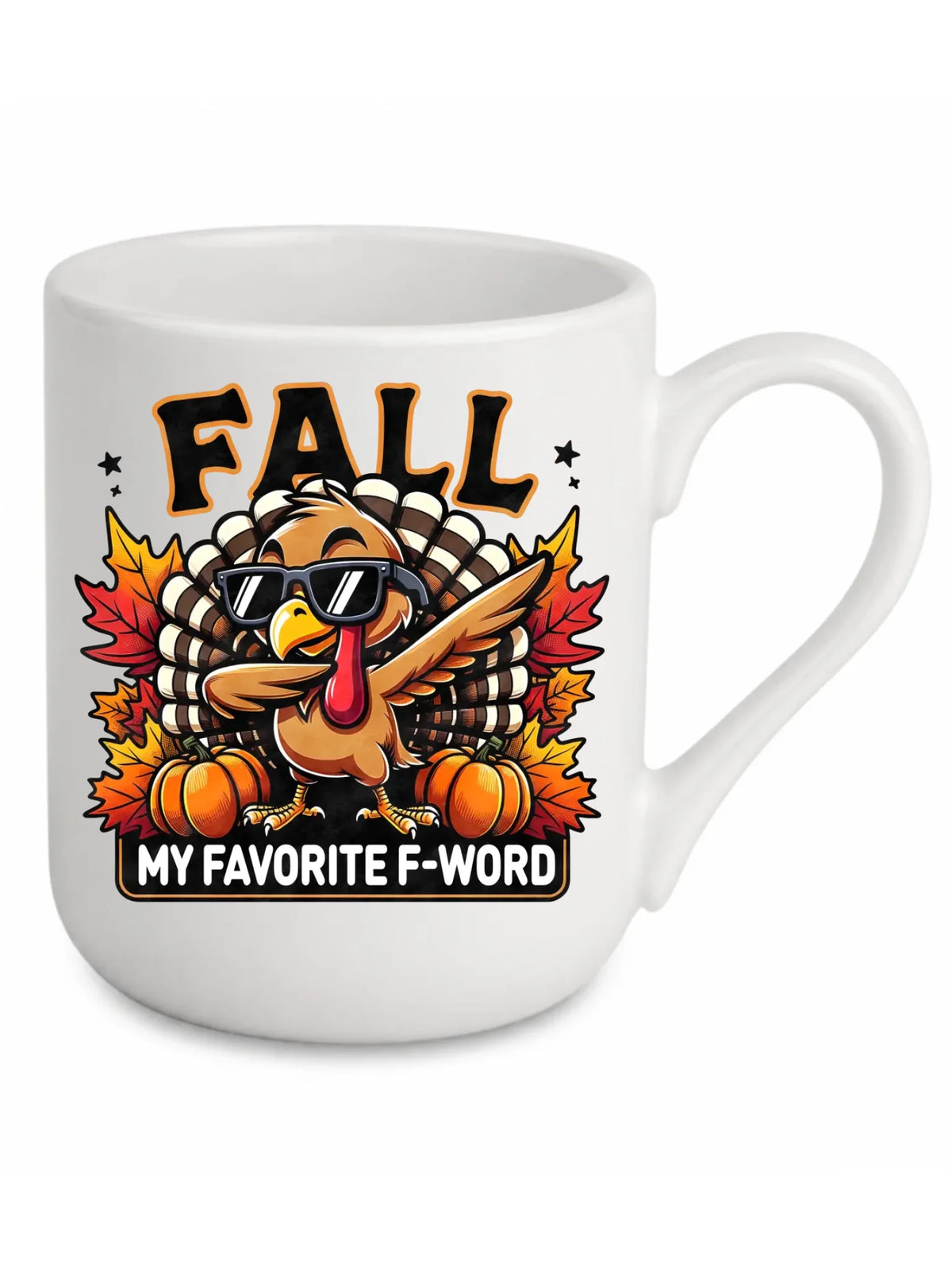 Kubek elegant jesienny - FALL my favorite F-word JS11
