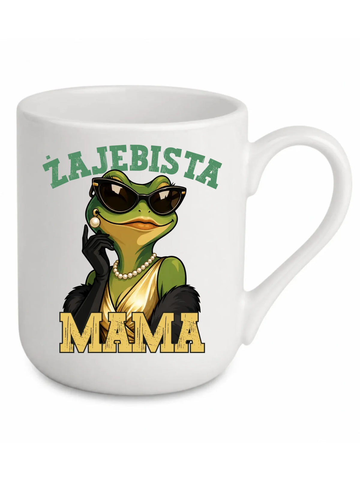Kubek elegant dla mamy - Żajebista Mama Glamour DM48