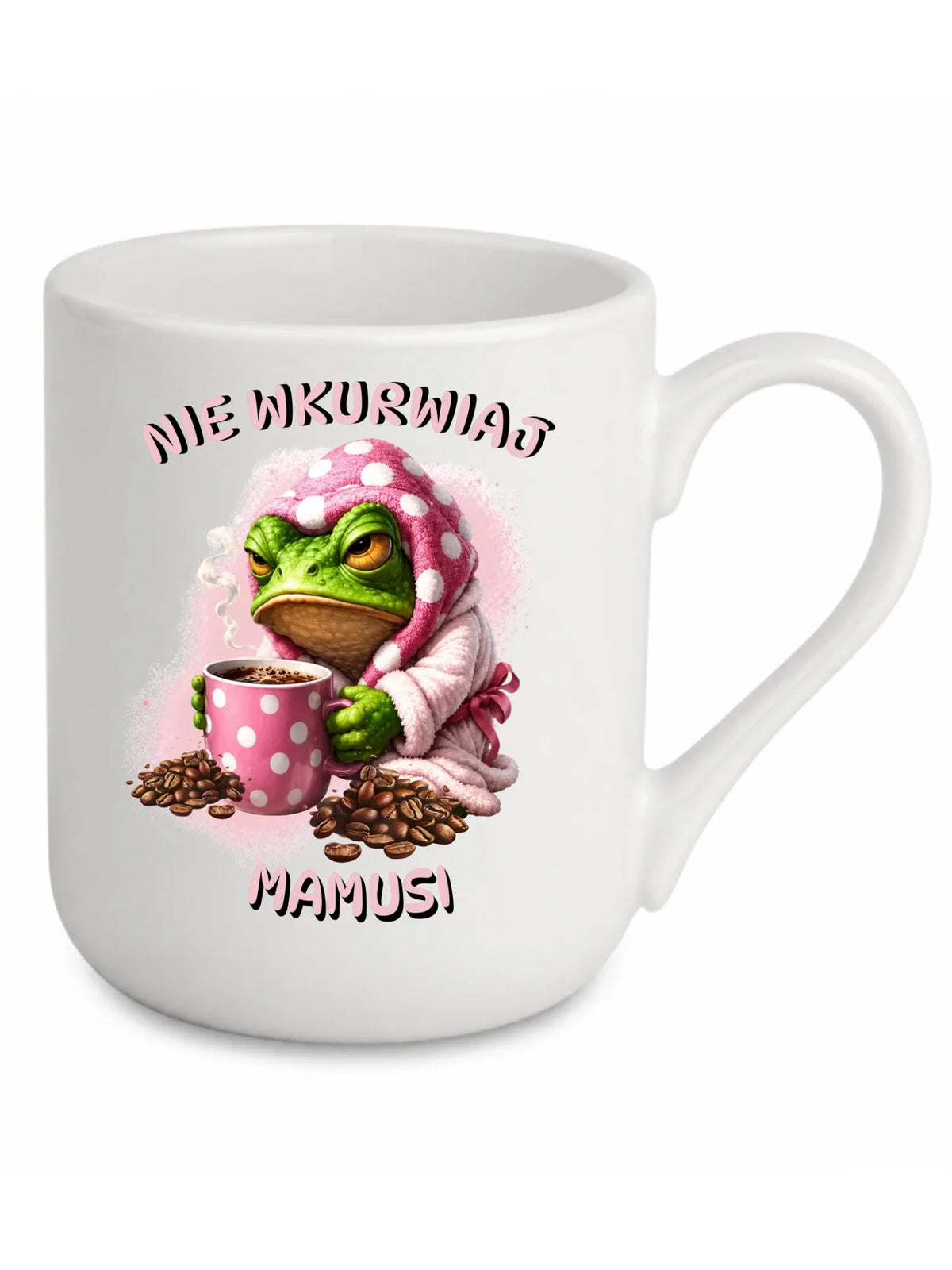 Kubek elegant dla mamy - Nie wku*wiaj mamusi - bez cenzury DM49