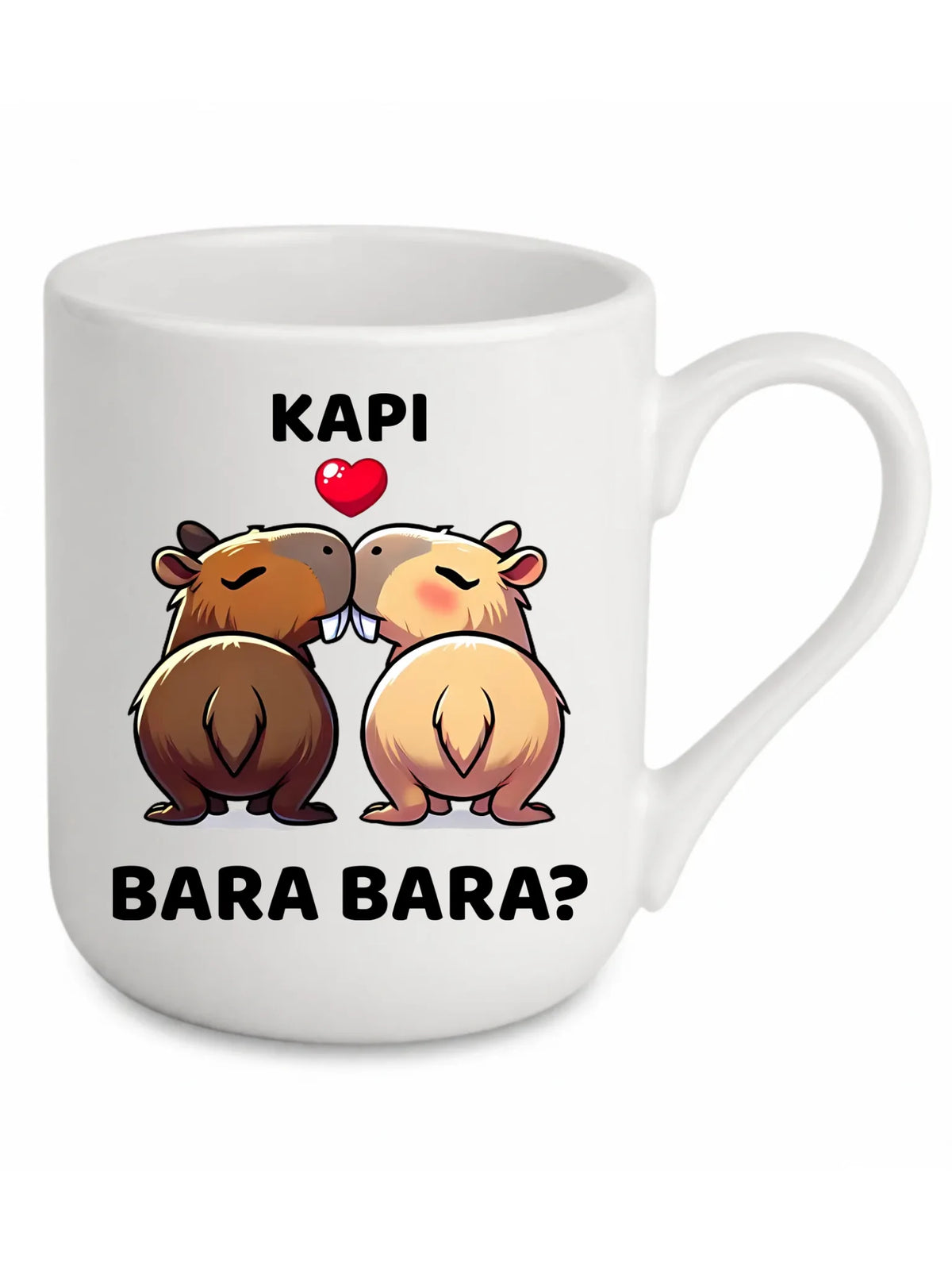 Kubek elegant dla par - Kapibara bara bara W86