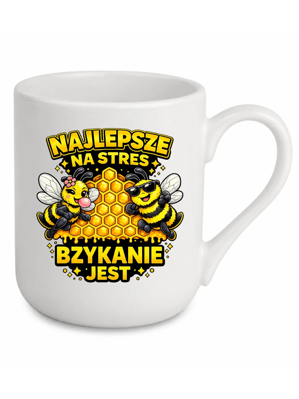 Kubek elegant dla par - Najlepsze na stres bzykanie jest W79