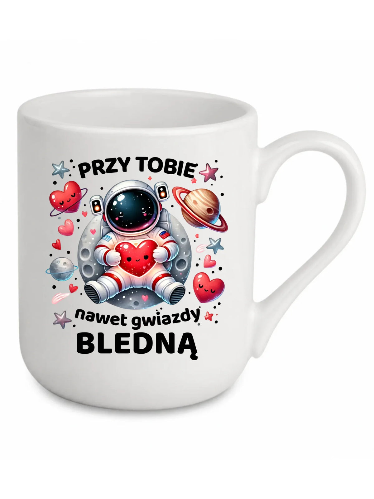 Kubek elegant dla par - Przy Tobie nawet gwiazdy bledną W57
