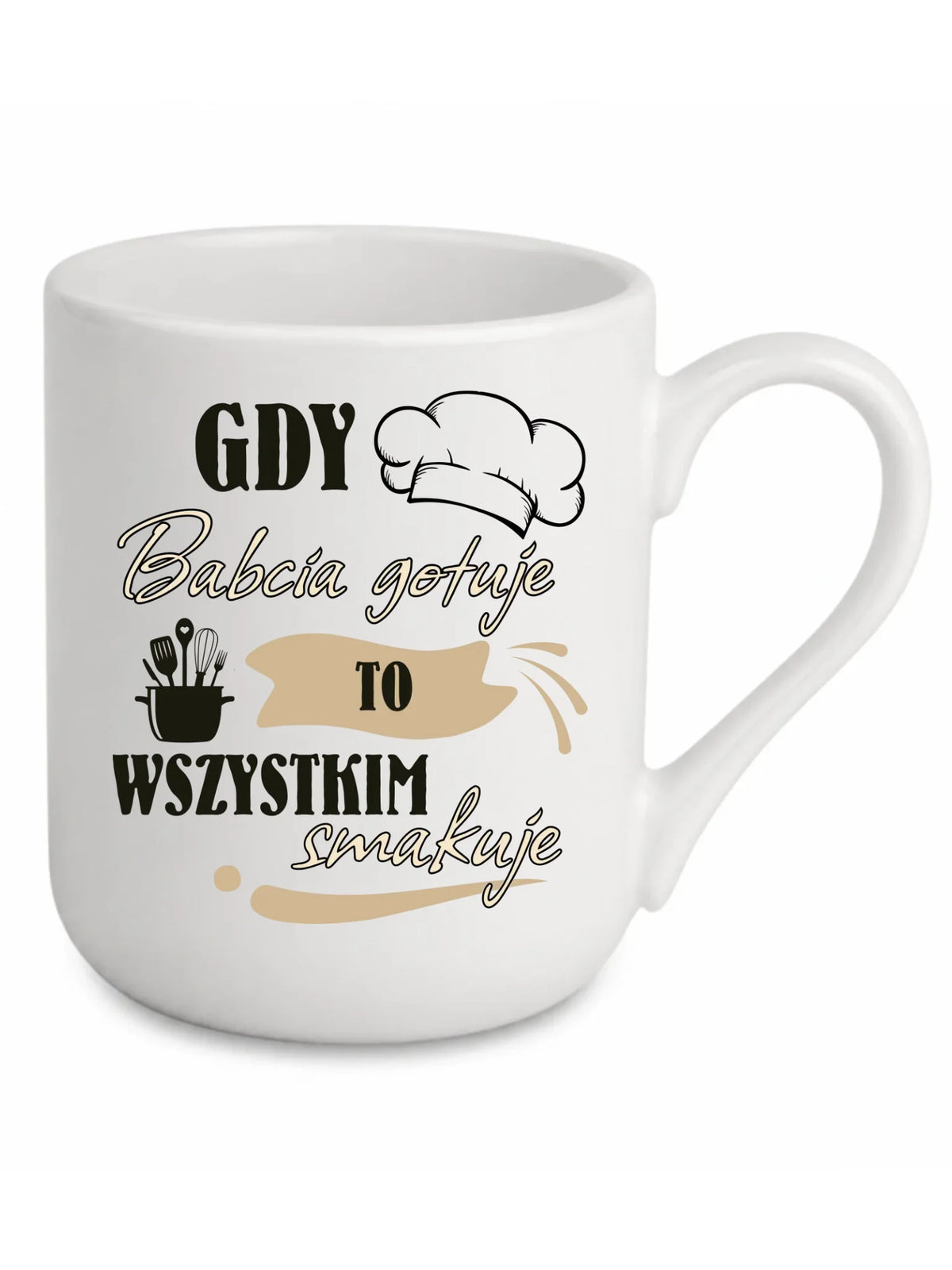 Kubek elegant dla babci - Gdy babcia gotuje to wszystkim smakuje B36