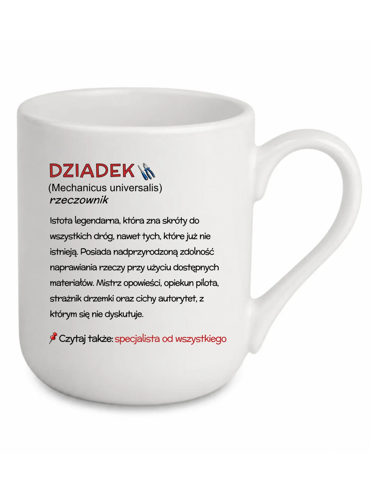 Kubek elegant dla dziadka - Dziadek śmieszna definicja D43