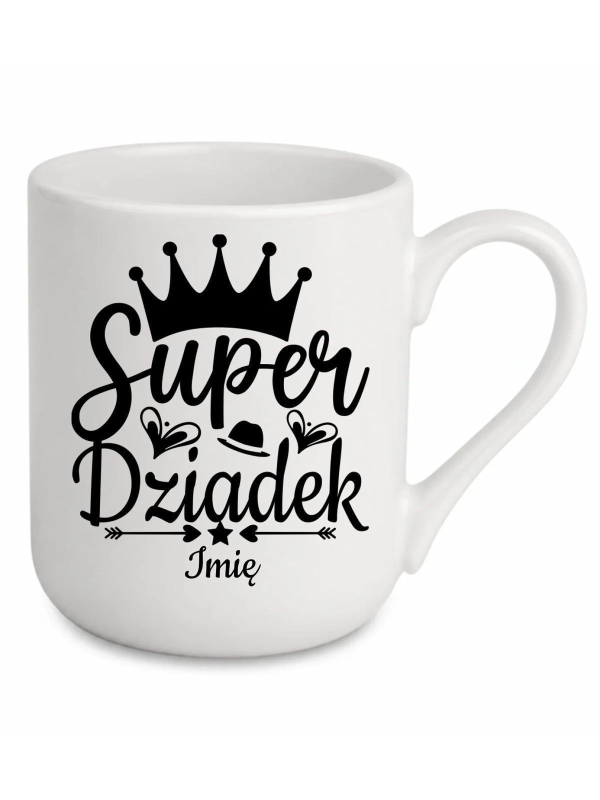 Kubek elegant dla dziadka - Super Dziadek - personalizowany D03