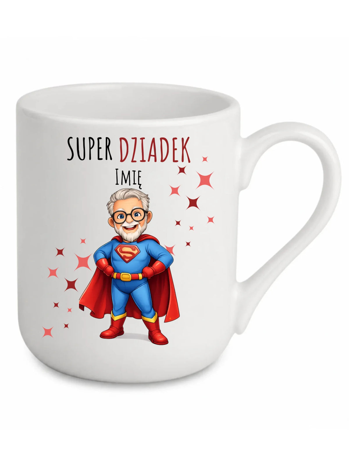 Kubek elegant dla dziadka - Super Dziadek - personalizowany D02
