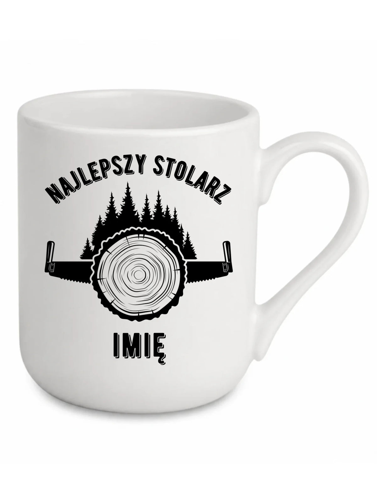Kubek elegant dla stolarza - Najlepszy stolarz - personalizowany ZS01