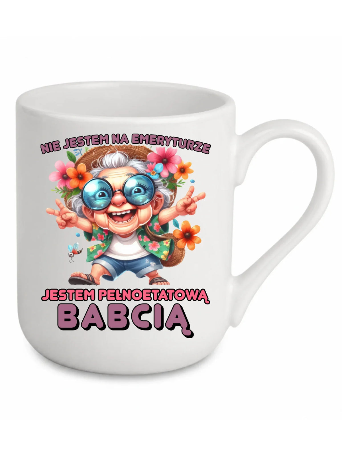 Kubek elegant dla babci - Pełnoetatowa babcia B20