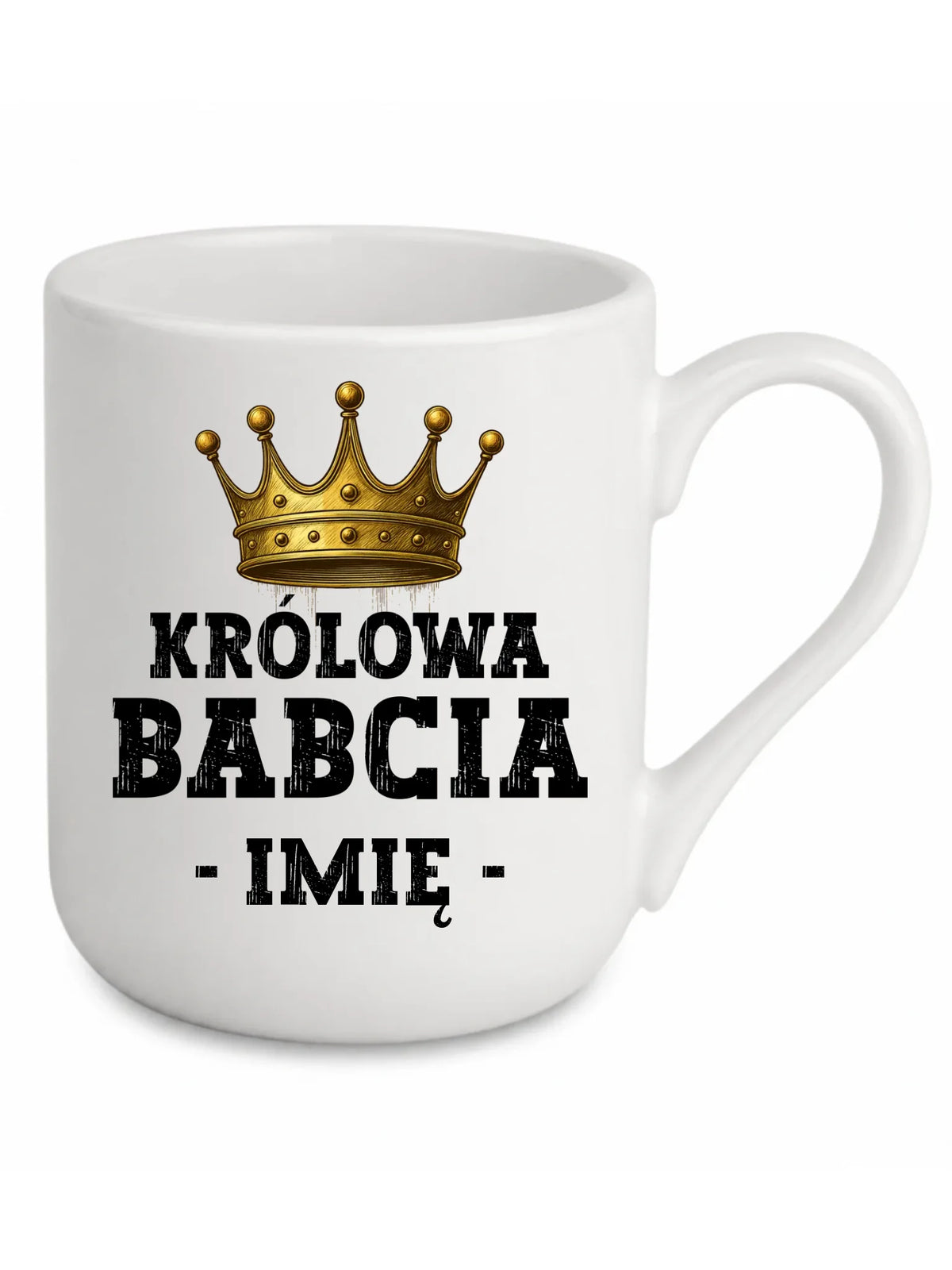 Kubek elegant dla babci - Królowa Babcia - personalizowany B17