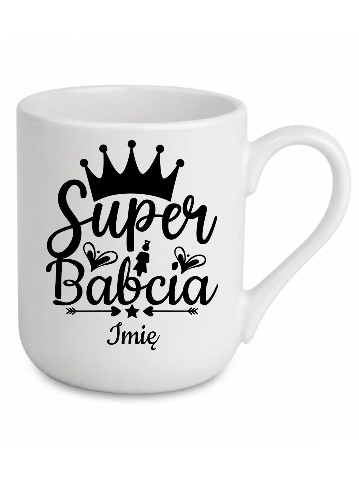 Kubek elegant dla babci - Super Babcia - personalizowany B03