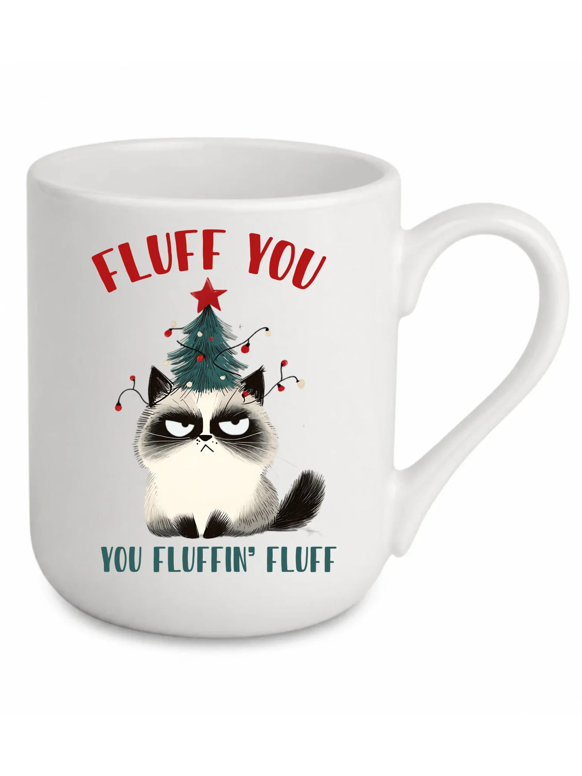 Kubek elegant świąteczny - Fluff You BN10