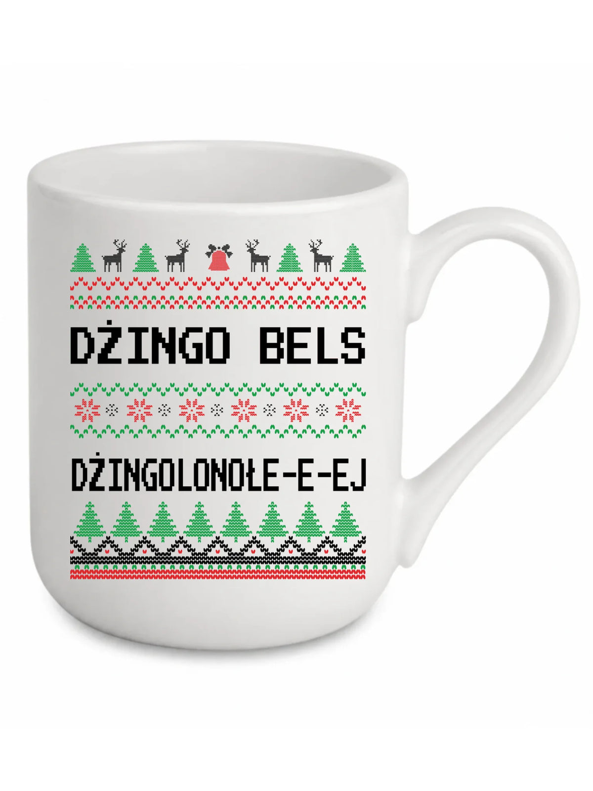 Kubek elegant świąteczny - prezent na Święta - Dżingo bels BN11