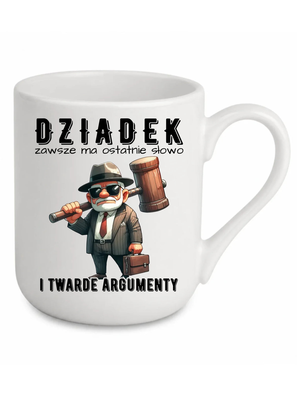 Kubek elegant dla dziadka - Dziadek zawsze ma ostatnie słowo D40