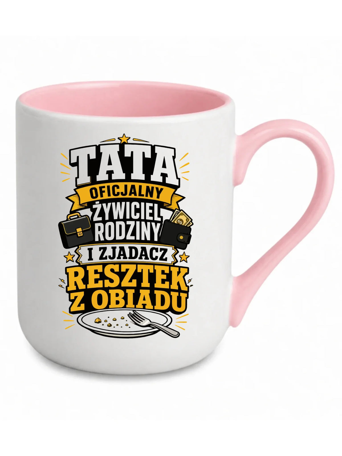 Kubek elegant dla taty - Tata oficjalny żywiciel rodziny DT34