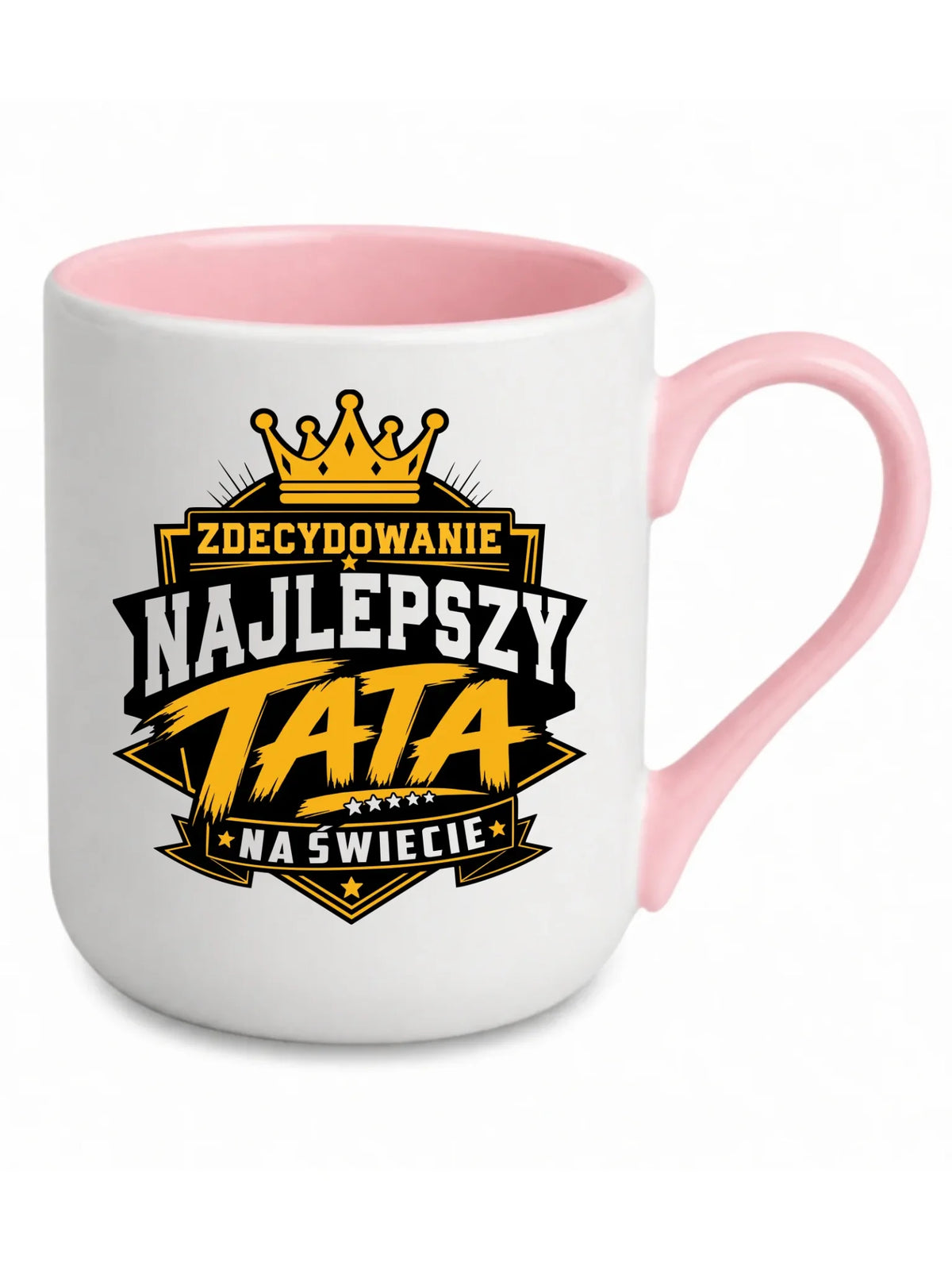 Kubek elegant dla taty - Zdecydowanie najlepszy tata na Świecie DT25