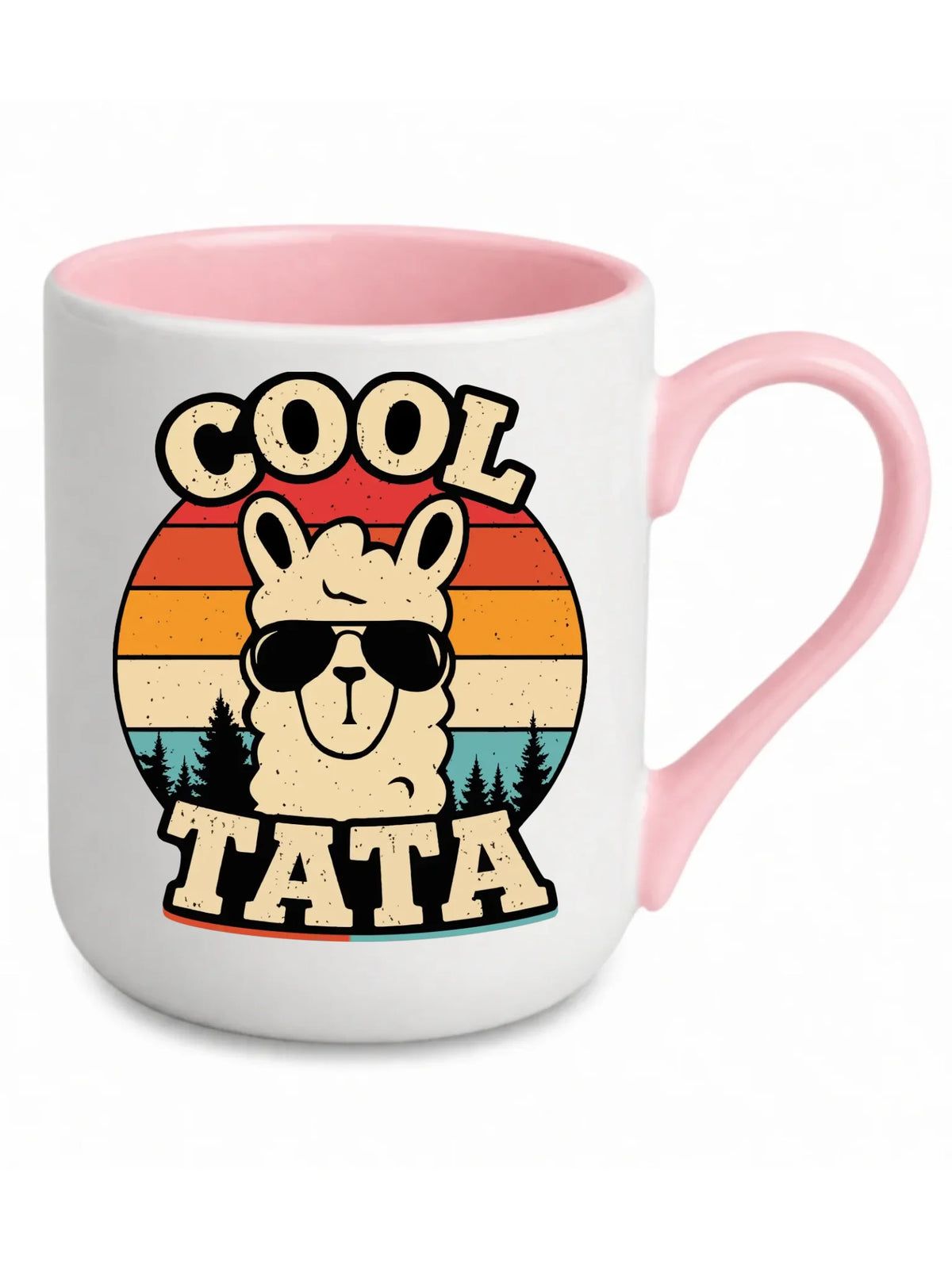 Kubek elegant dla taty - Lama w okularach Cool tata DT04