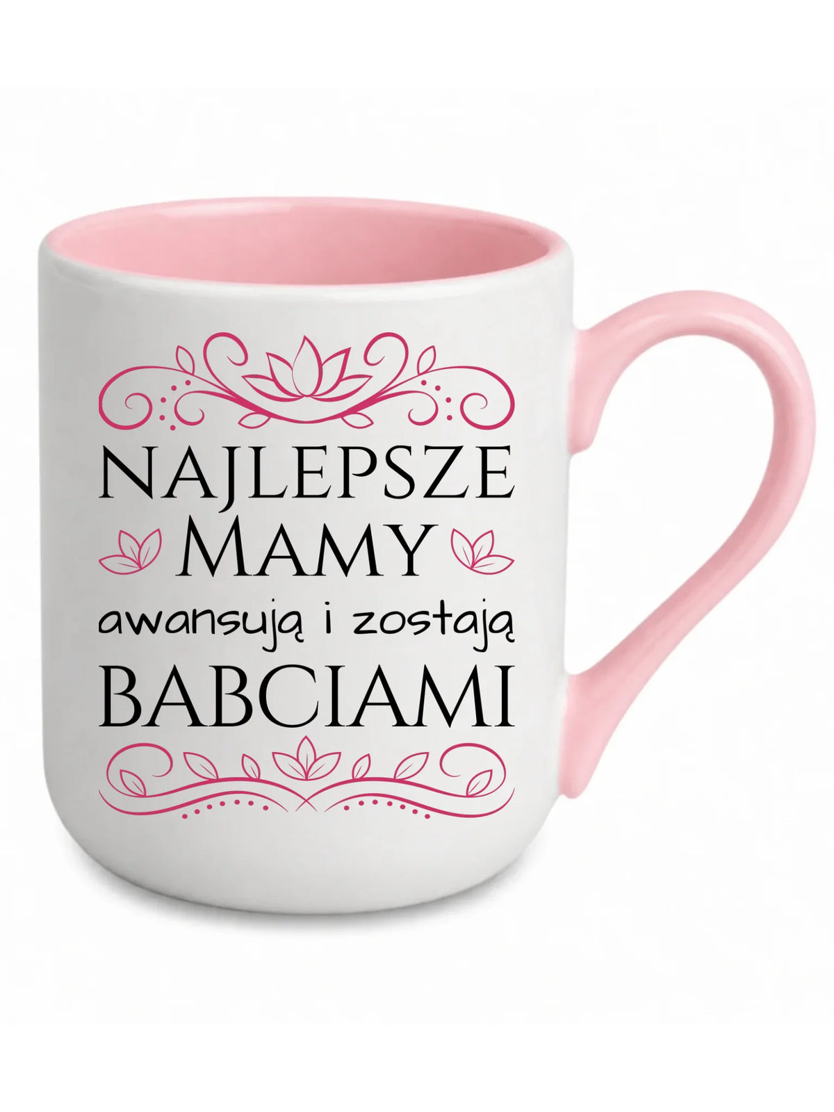 Kubek elegant dla mamy - przyszłej babci - Najlepsze mamy awansują i zostają babciami DM26