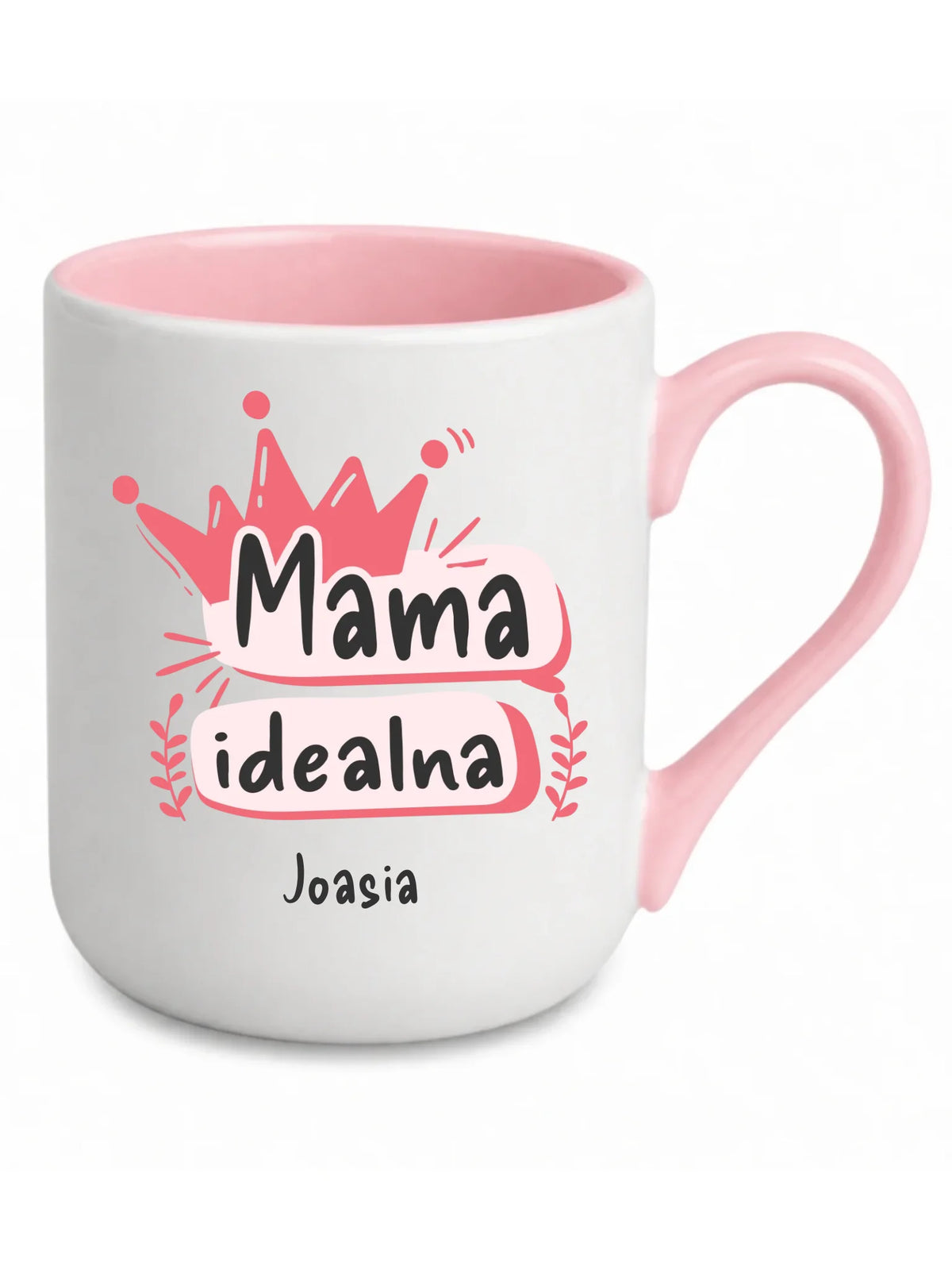 Kubek elegant dla mamy - Mama idealna - personalizowany DM23