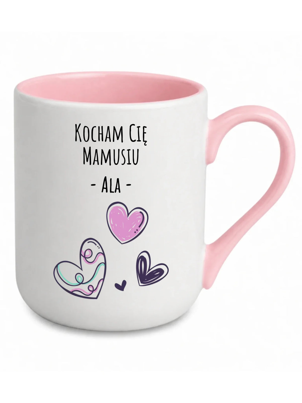 Kubek elegant dla mamy - Kocham Cię Mamusiu - personalizowany DM05